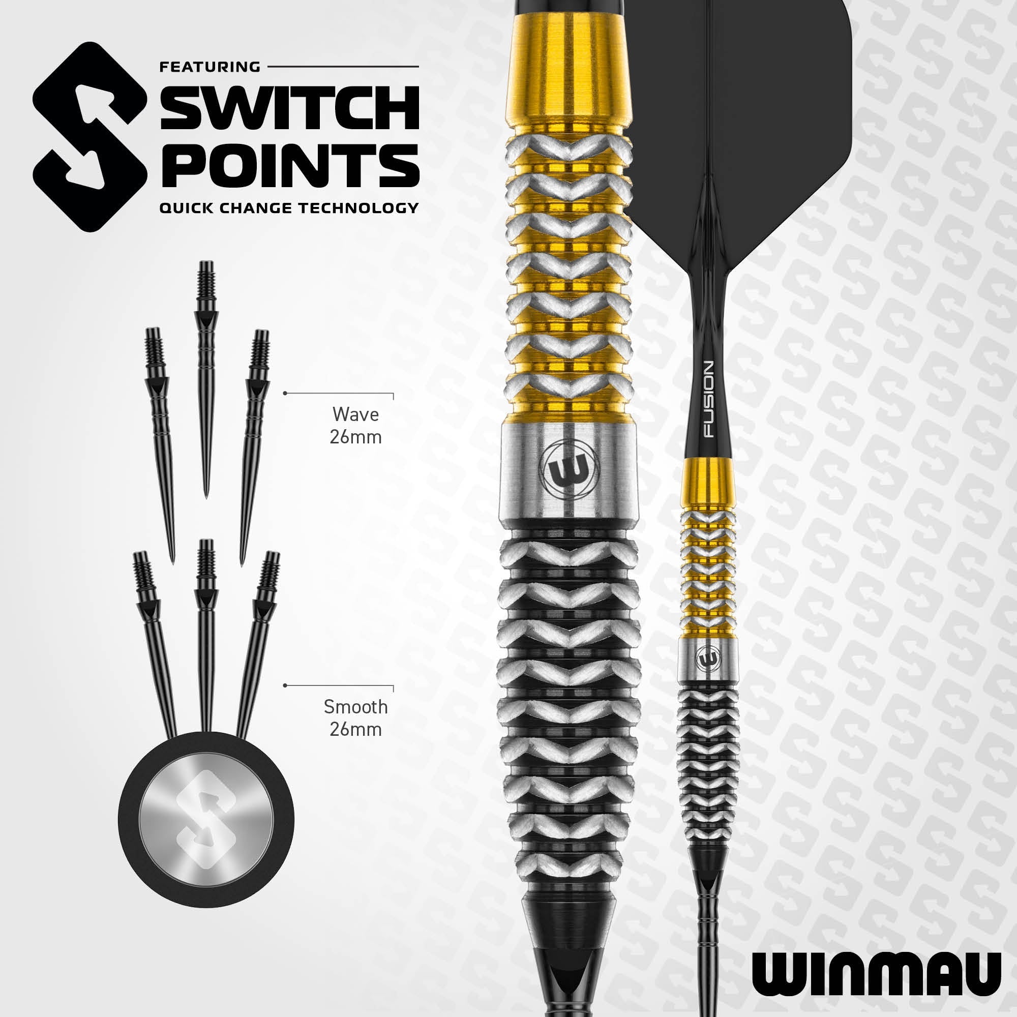 winmau-exion-90-fl-chettes-torpedo-switch-point image 7