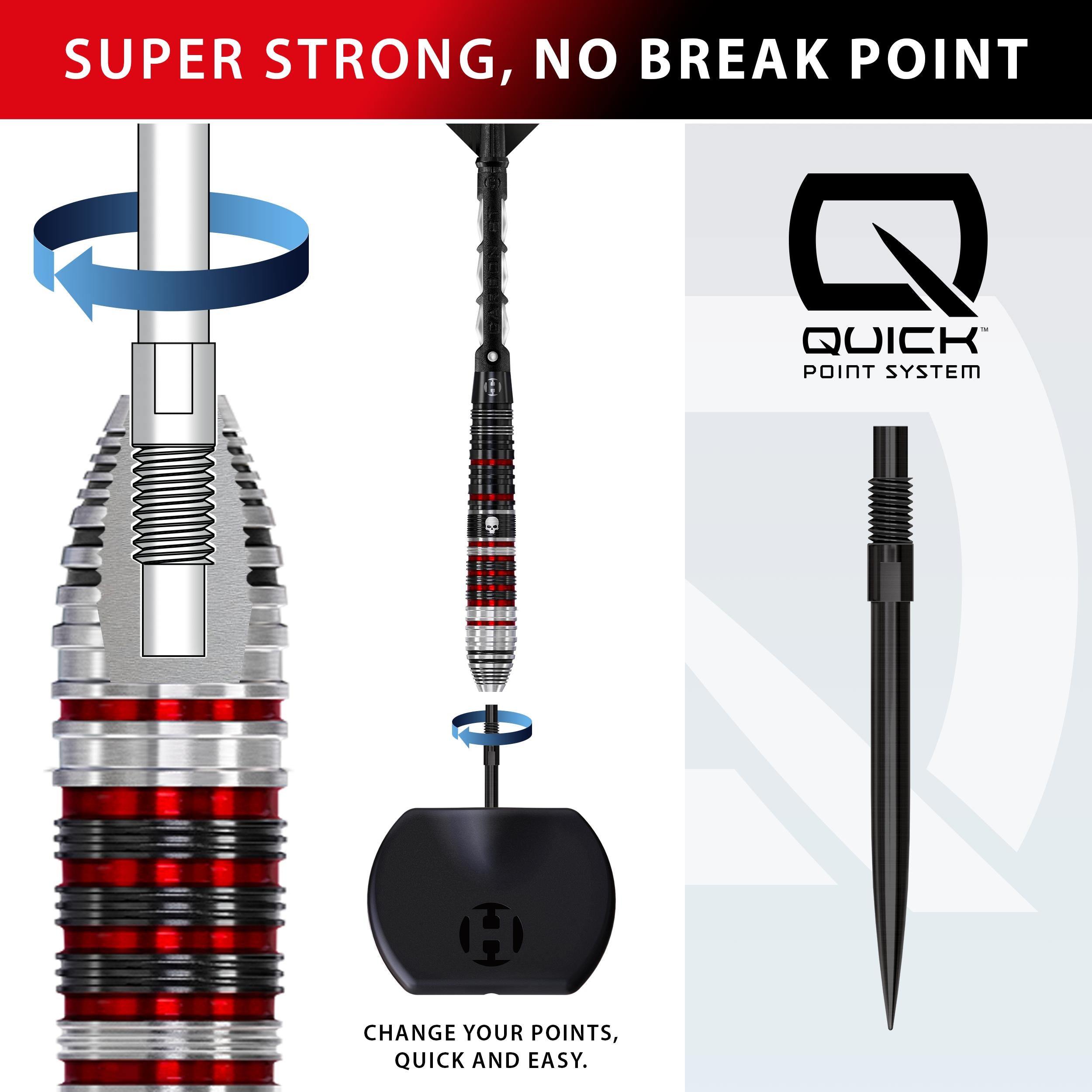 harrows-ryan-searle-90-series-2-quick-point-fl-chettes-acier image 3