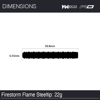 winmau-firestorm-flame-1-fl-chettes-steel-tip image 7