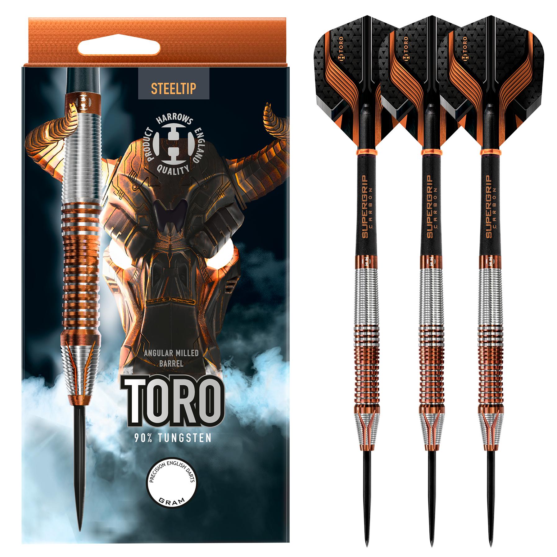 harrows-toro-90-tungst-ne-fl-chettes-steel-tip image 1