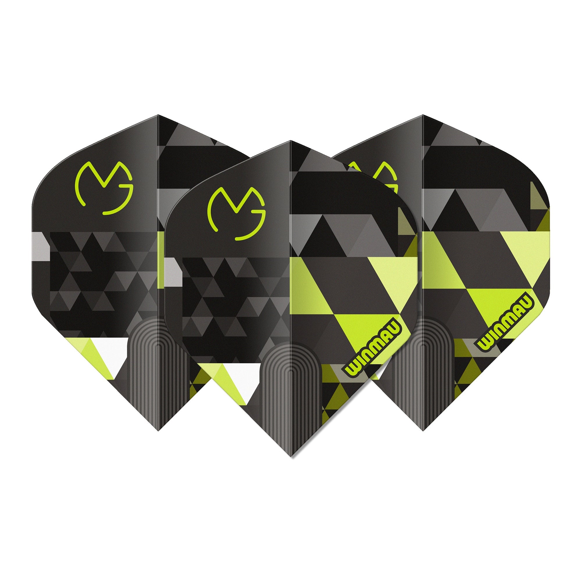 winmau-prism-delta-ailettes-de-fl-chettes-mvg-logo-vert image 2