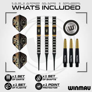 winmau-alex-spellman-signature-series-1-fl-chettes-soft-tip-90-tungst-ne image 2