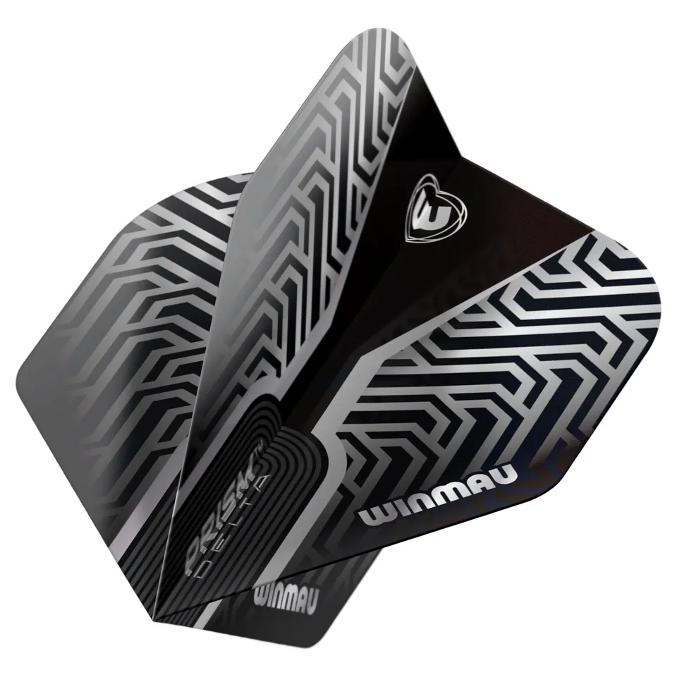 winmau-prism-delta-silver-premium-standard-ailettes-lot-de-3 image 1