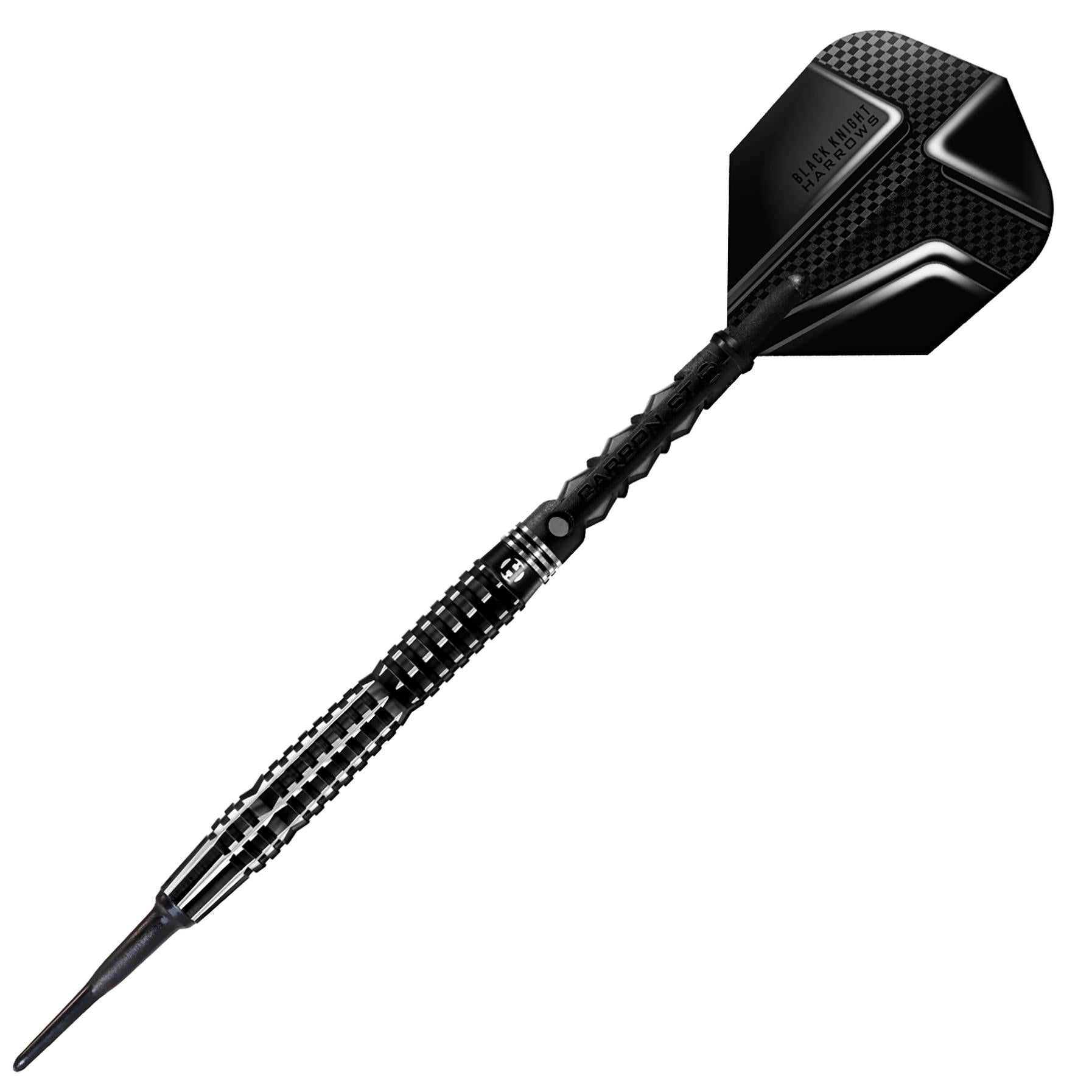 harrows-black-knight-90-tungst-ne-fl-chettes-pointe-souple image 4