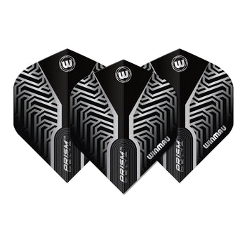 winmau-prism-delta-silver-ailettes-standard-premium-lot-de-3 image 2