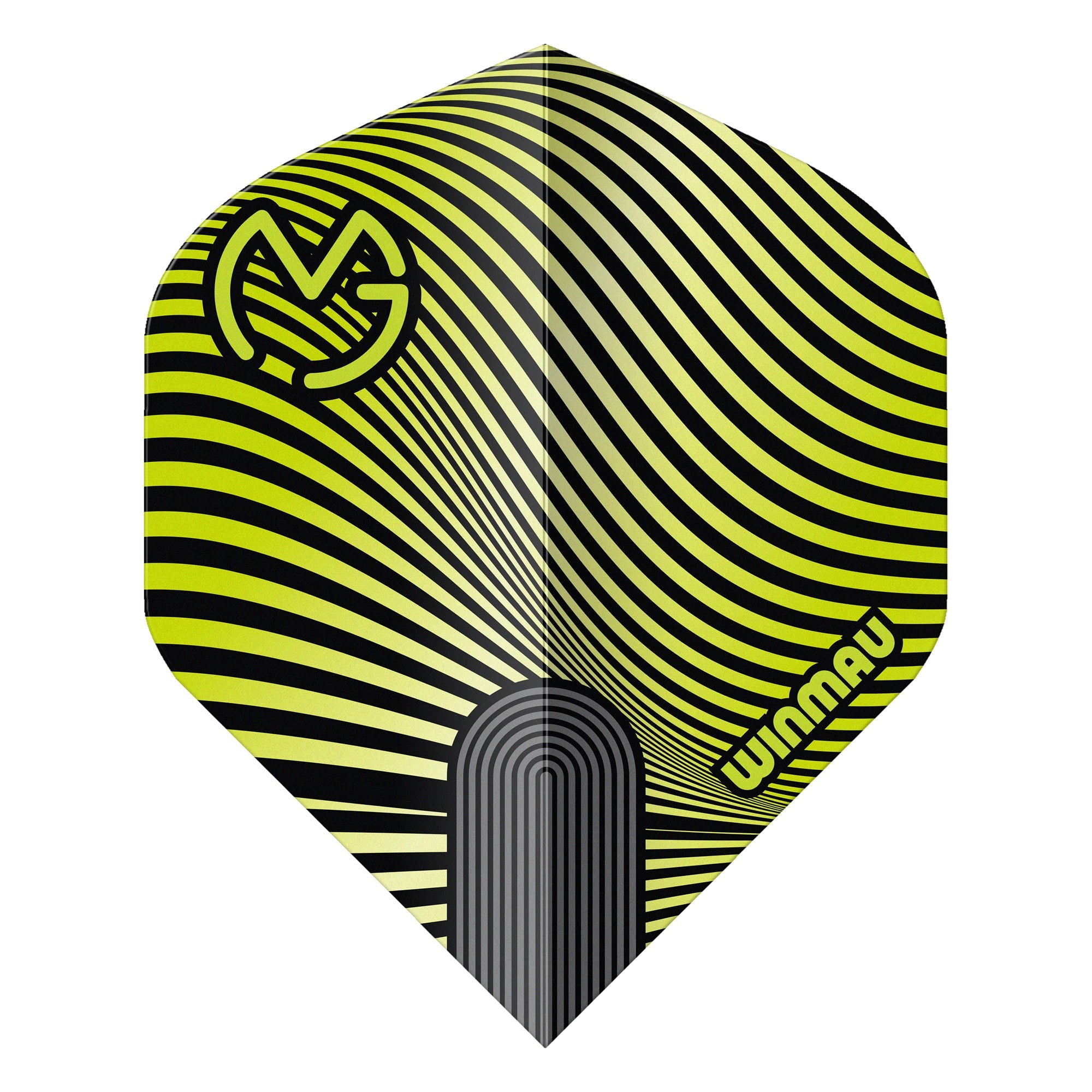 winmau-prism-delta-ailettes-mvg-vert-et-noir image 3