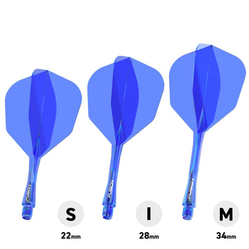 winmau-fusion-ailette-et-tige-int-gr-es-6-bleu-translucide image 3