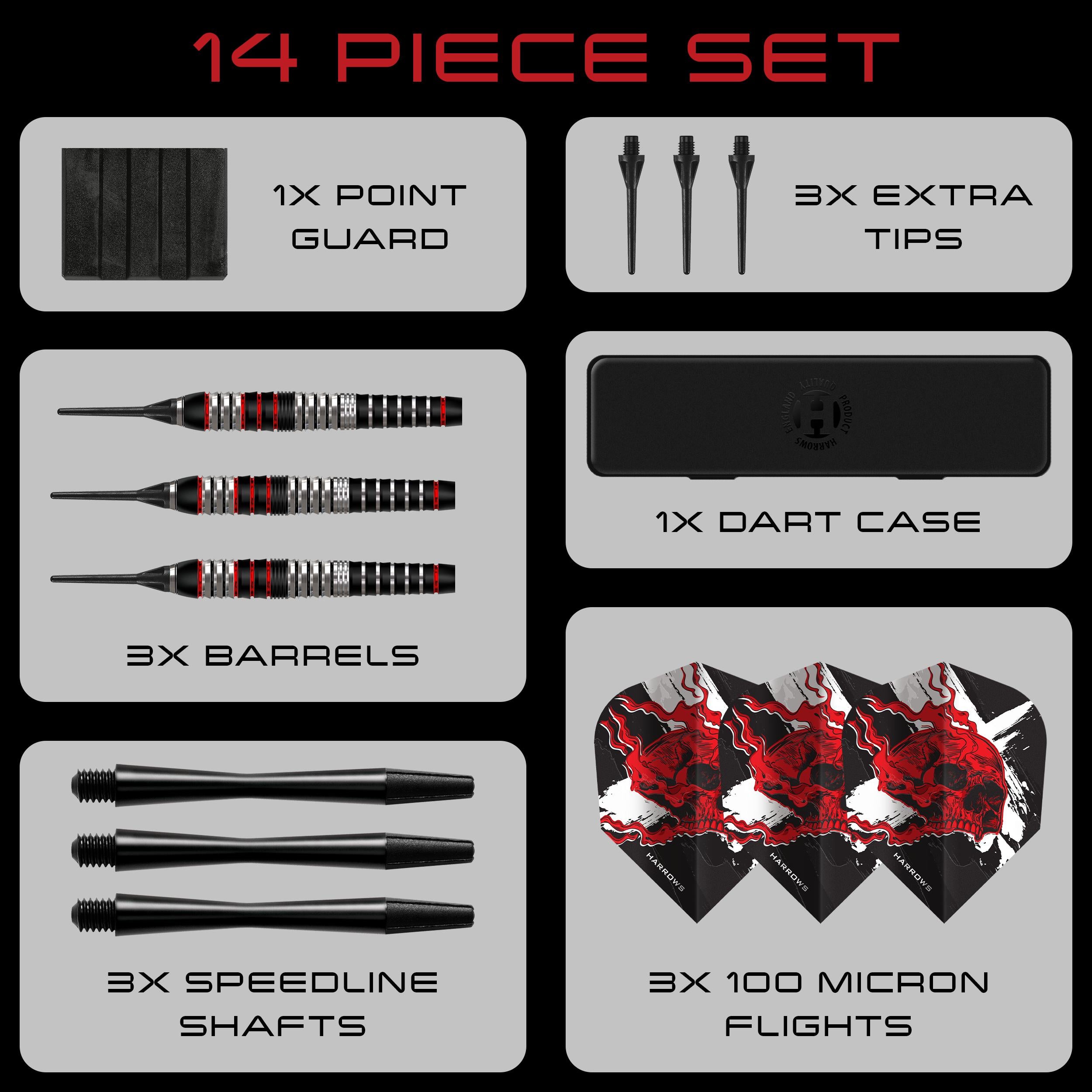 harrows-heavy-metal-ryan-searle-fl-chettes-soft-tip-inox image 4