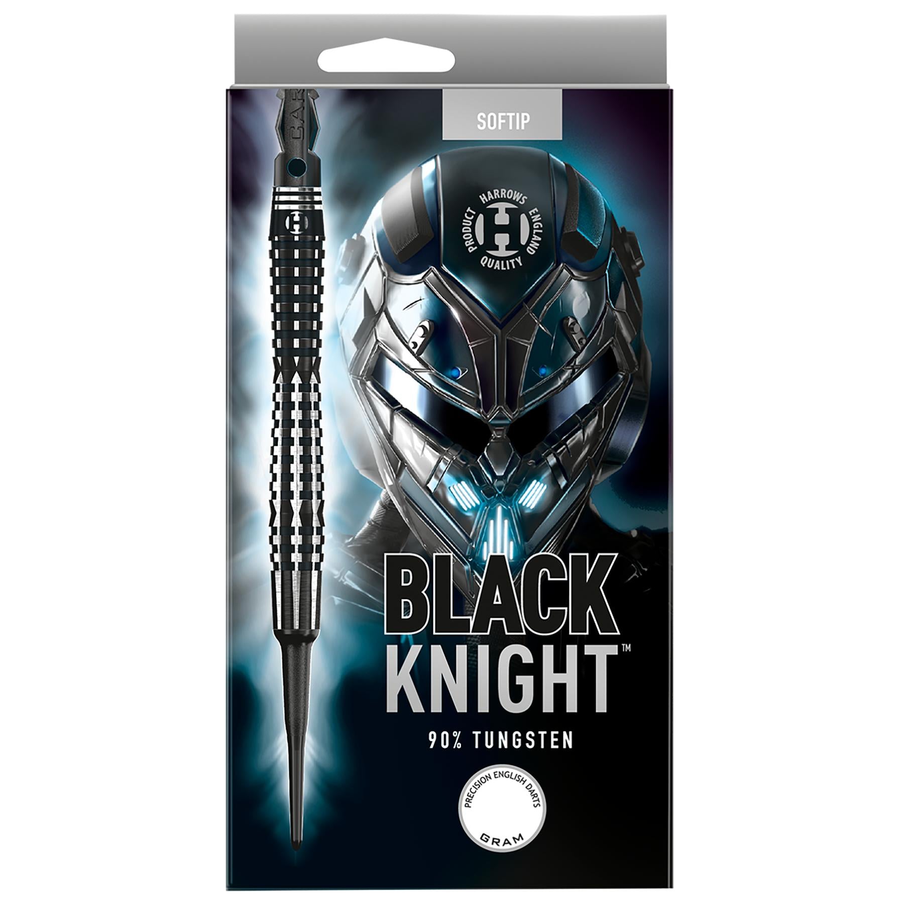 harrows-black-knight-90-tungst-ne-fl-chettes-pointe-souple image 5