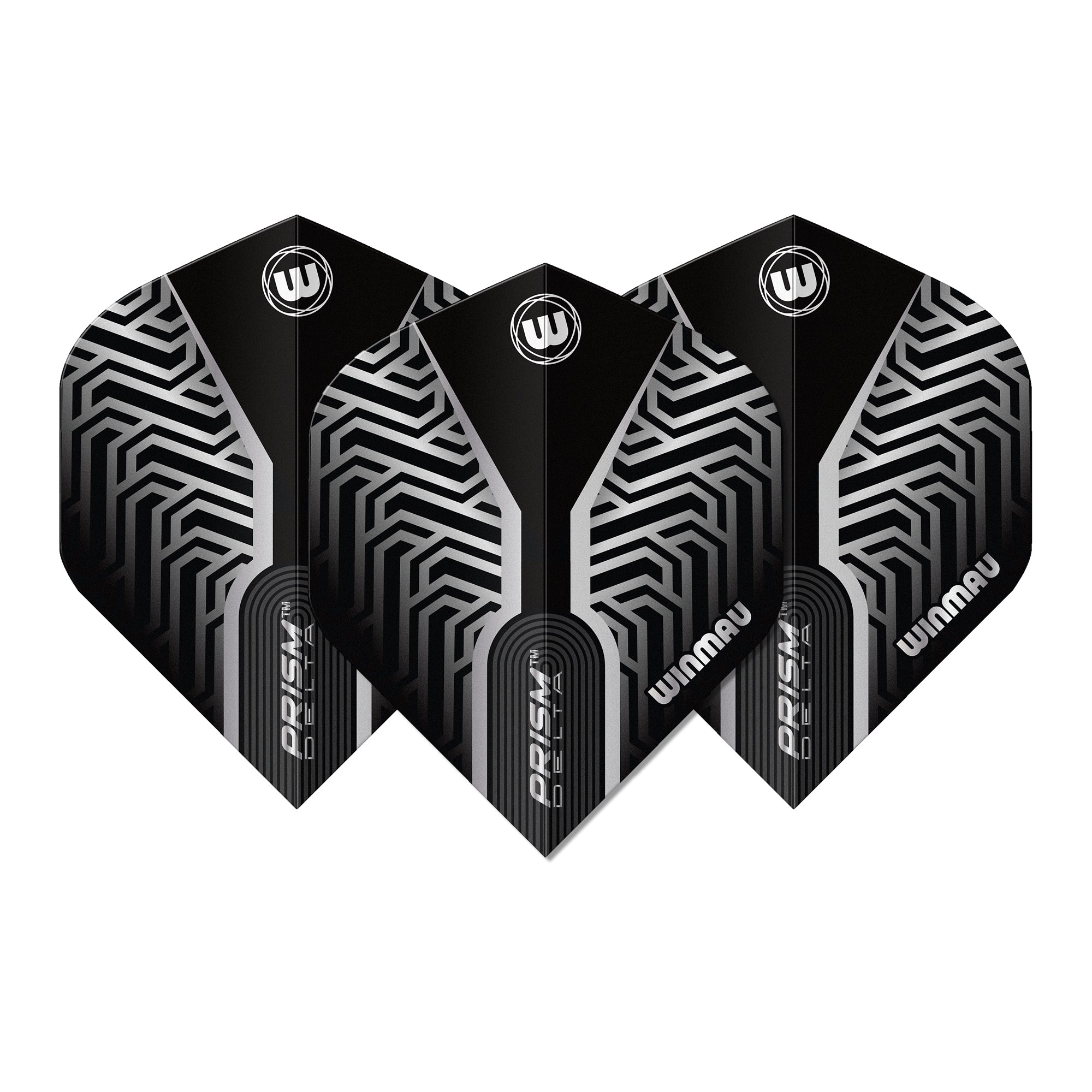 winmau-prism-delta-silver-premium-standard-ailettes-lot-de-3 image 2