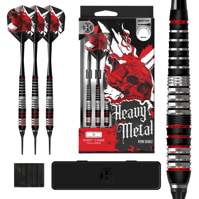 harrows-heavy-metal-ryan-searle-fl-chettes-soft-tip-inox image 1