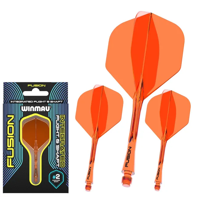 winmau-fusion-2-syst-me-int-gr-vol-tige-orange-n-on image 1