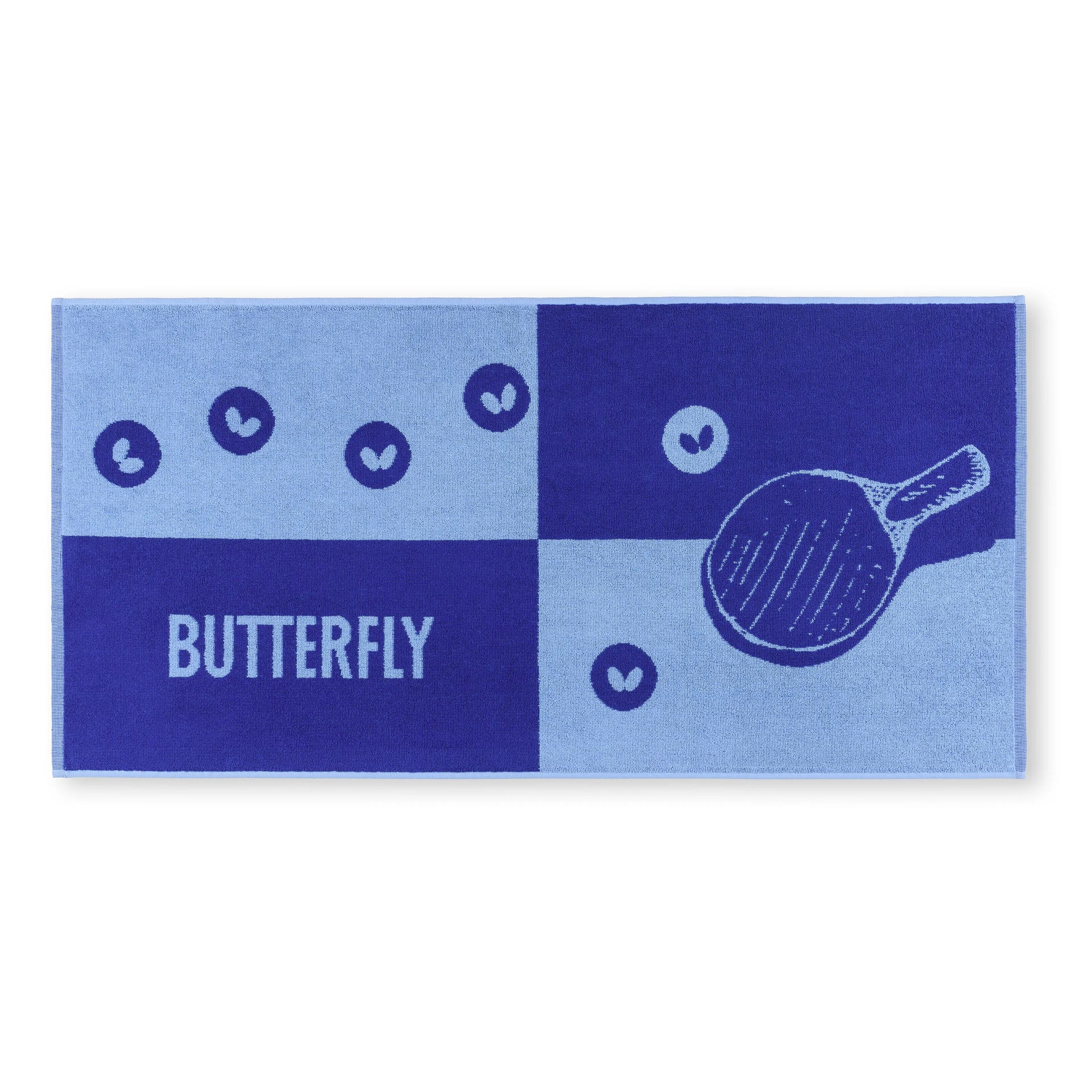 butterfly-ueda-serviette-ponge-50x100-cm-100-coton image 1