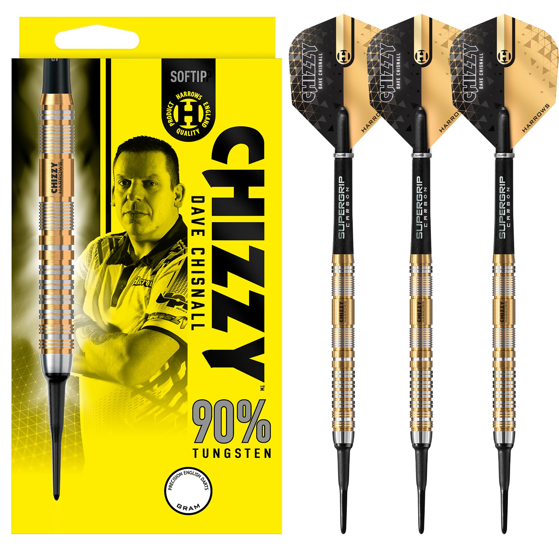 harrows-chizzy-series-2-90-fl-chettes-pointe-souple-soft-tip image 1