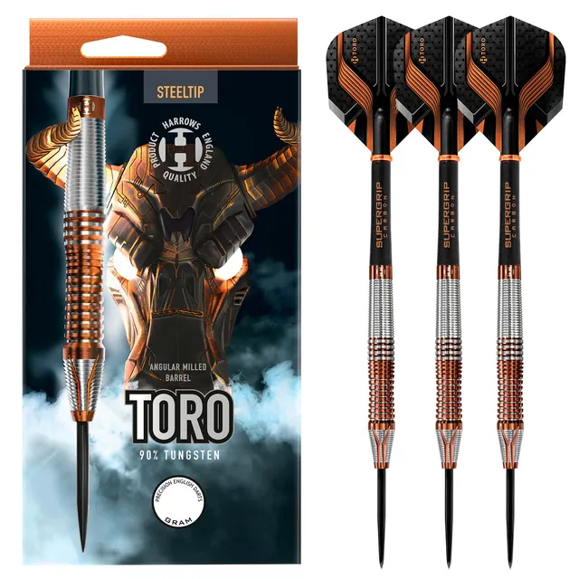 harrows-toro-90-tungst-ne-fl-chettes-steel-tip image 1