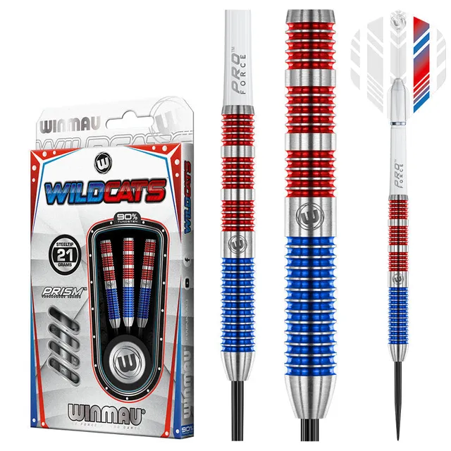 winmau-wildcats-fl-chettes-pointe-acier-grip-scientifique-parall-le image 1