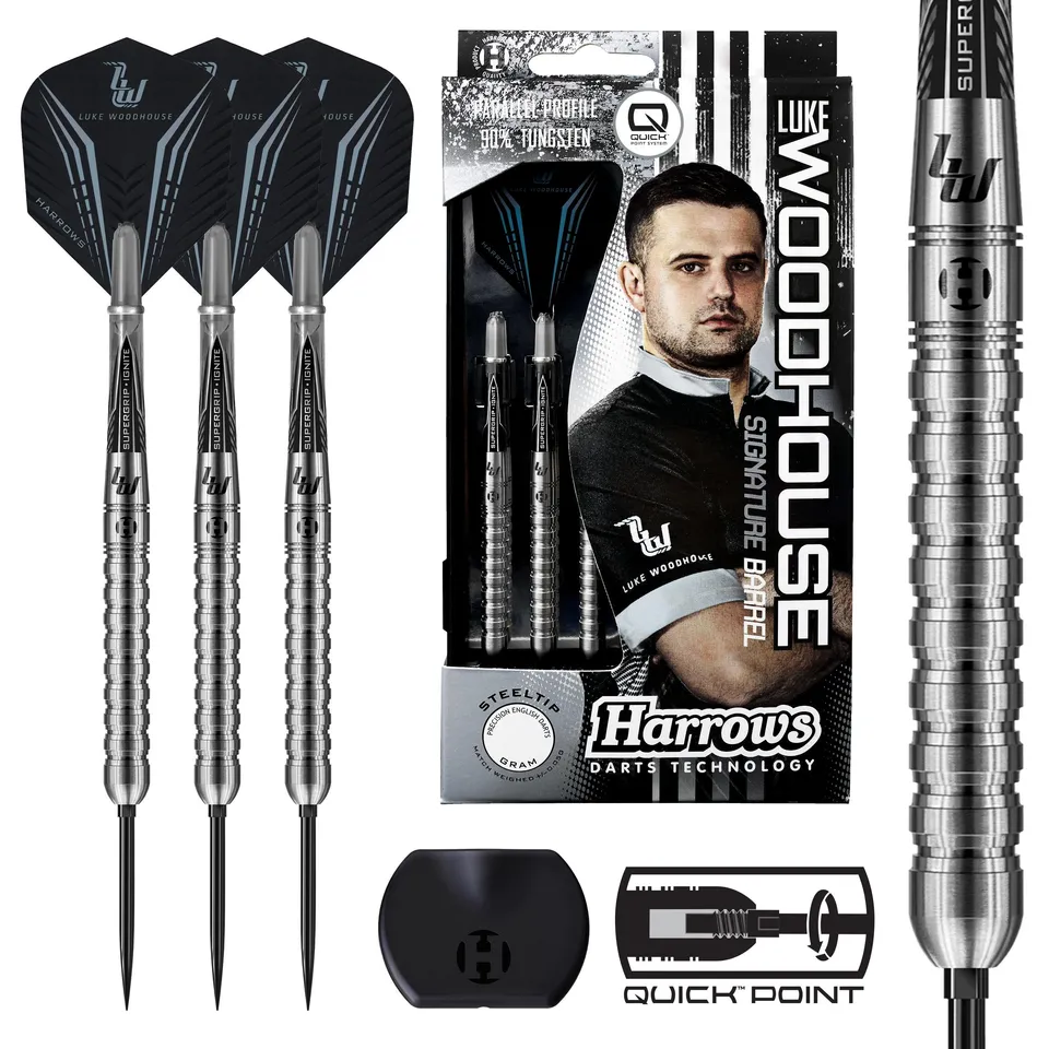 harrows-luke-woodhouse-s-rie-1-fl-chettes-pointe-acier-quick-point image 1