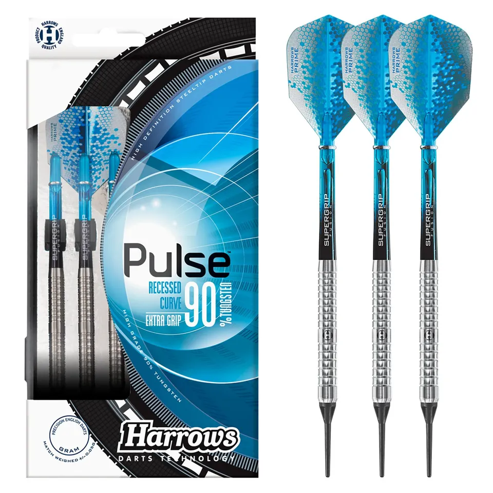 harrows-pulse-90-fl-chettes-pointe-souple-soft-tip image 1