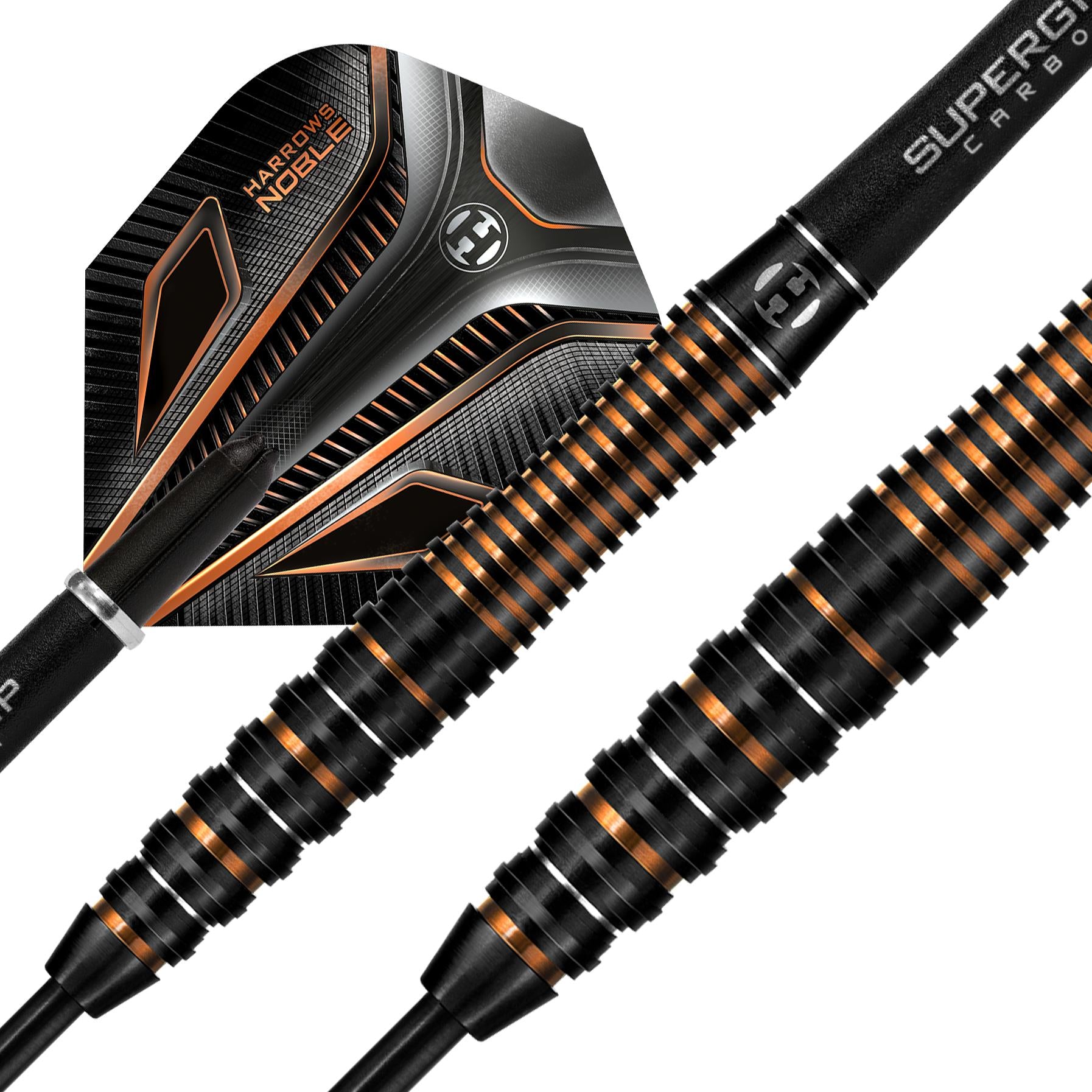harrows-noble-90-steel-tip-darts-fl-chettes-pointe-acier image 3