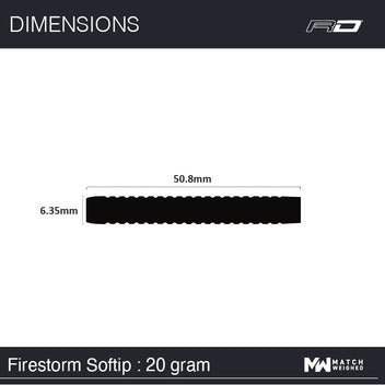 winmau-firestorm-soft-tip-fl-chettes-pointe-souple image 6