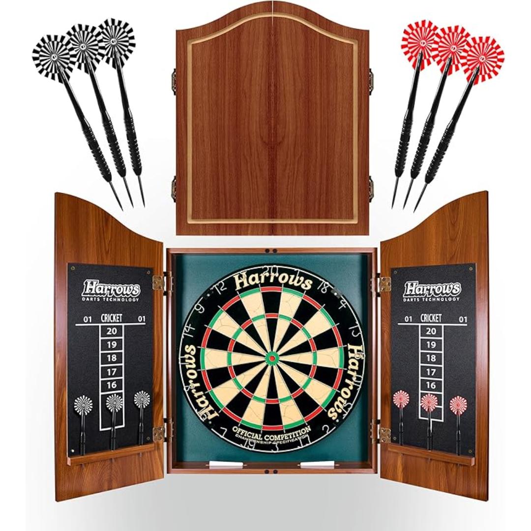harrows-pro-s-choice-cible-et-armoire-fl-chettes-compl-te-officielle image 4