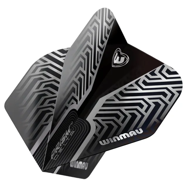 winmau-prism-delta-silver-ailettes-standard-premium-lot-de-3 image 1