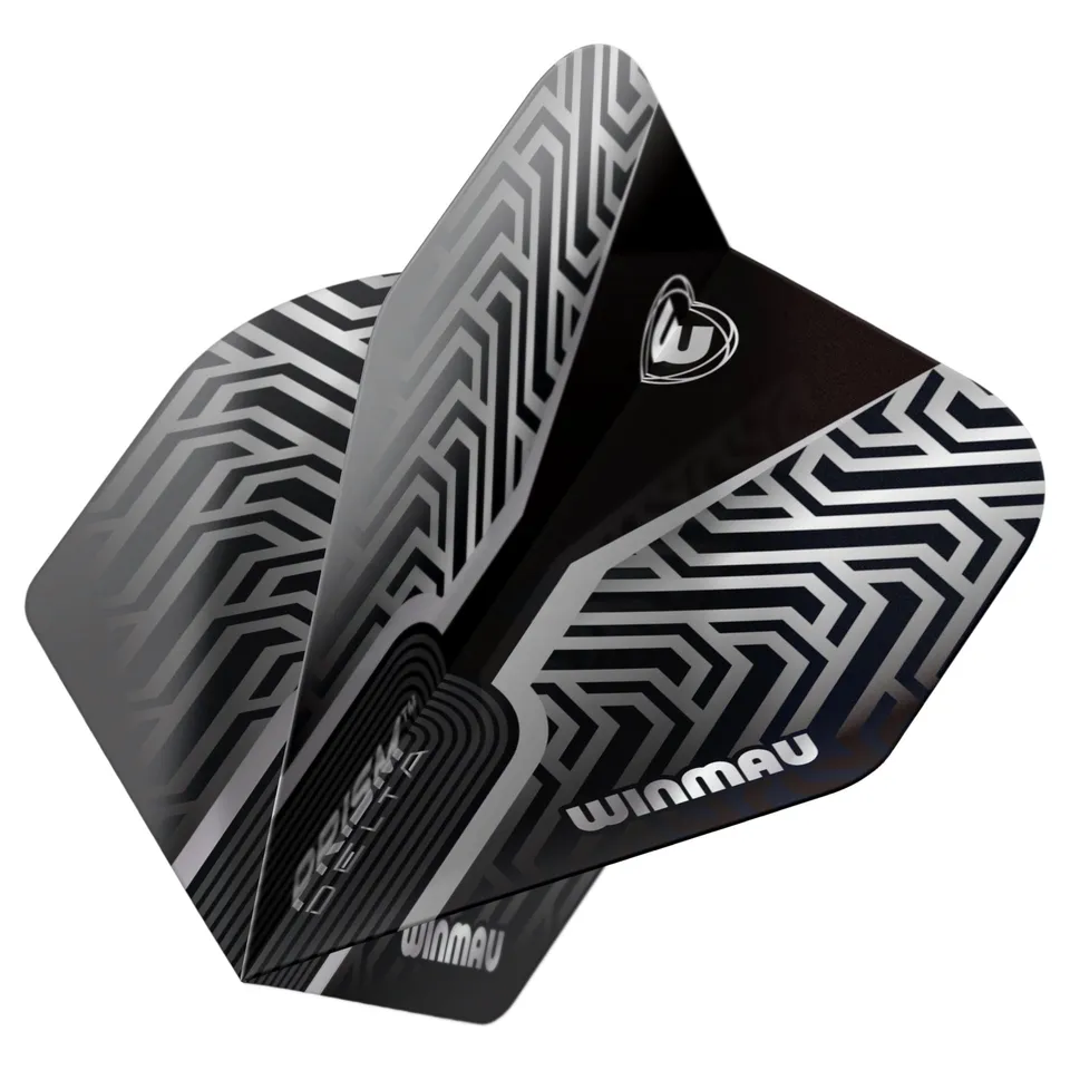 winmau-prism-delta-silver-ailettes-standard-premium-lot-de-3 image 1