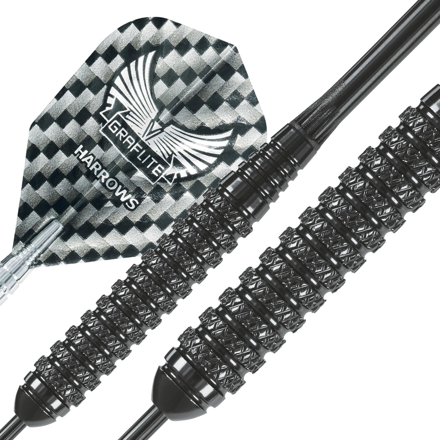 harrows-black-arrow-20g-fl-chettes-pointe-acier-laiton image 3