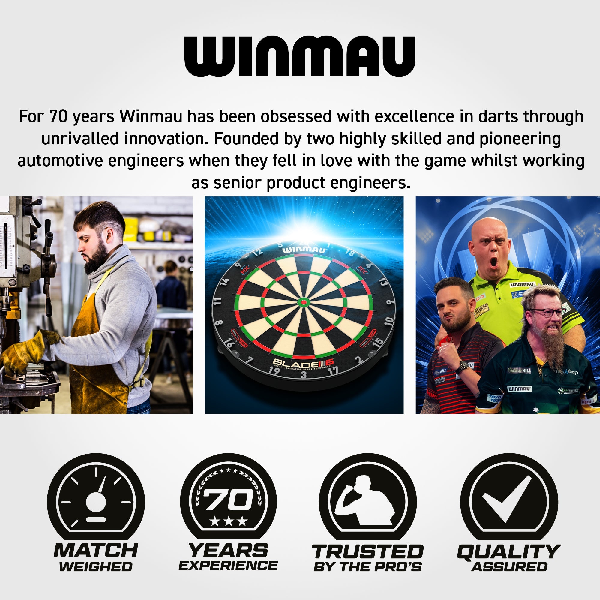 winmau-blade-360-cible-surround-set-complet-sisal-professionnel image 7