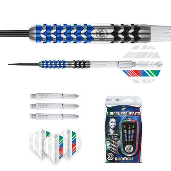 winmau-aurora-fochesato-fl-chettes-pointe-acier-signature image 5