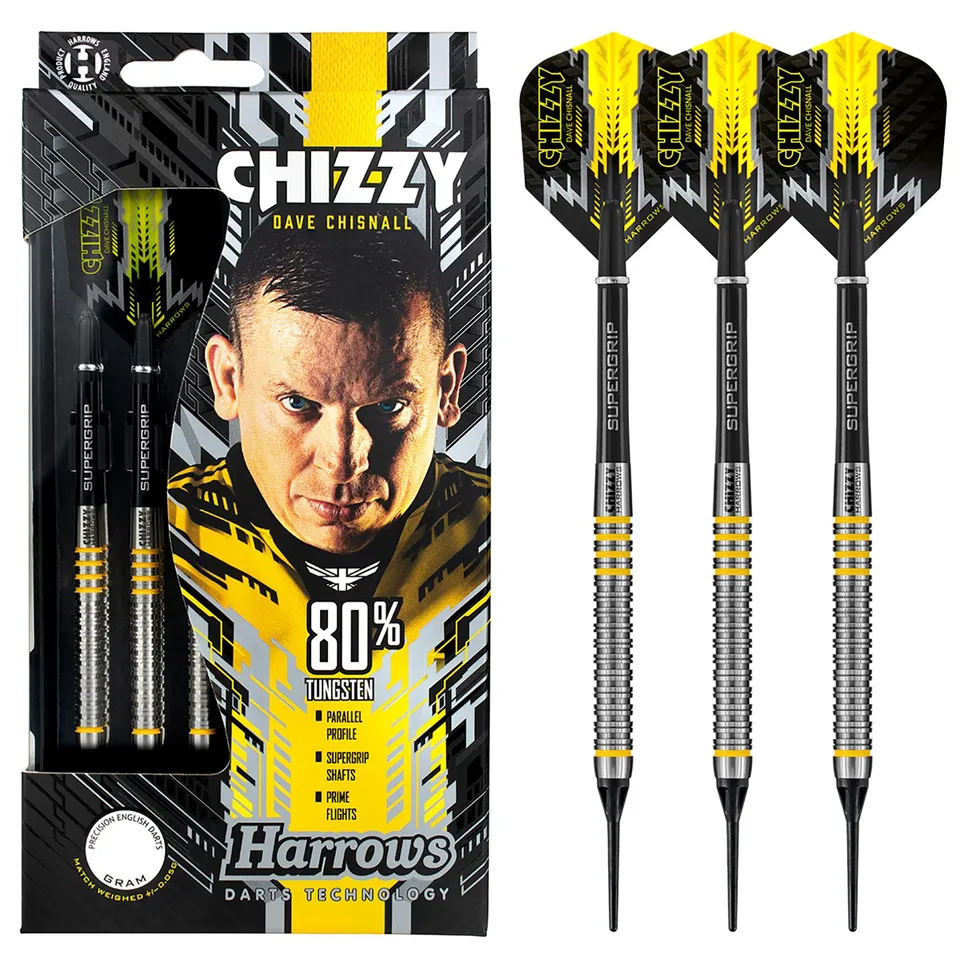 harrows-chizzy-80-tungst-ne-fl-chettes-soft-tip-dave-chisnall image 1