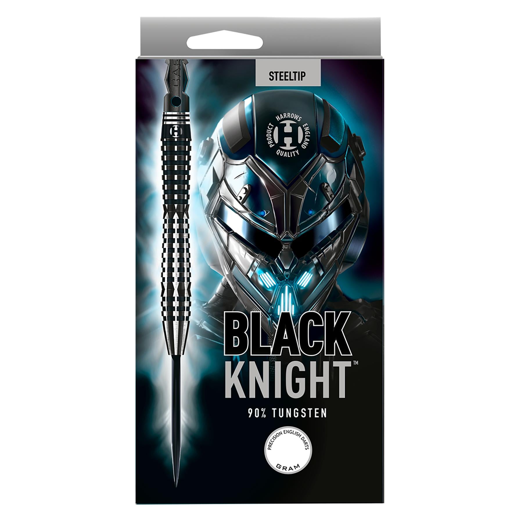 harrows-black-knight-90-tungst-ne-fl-chettes-acier-pointes-fixes-poids-au-choix image 5