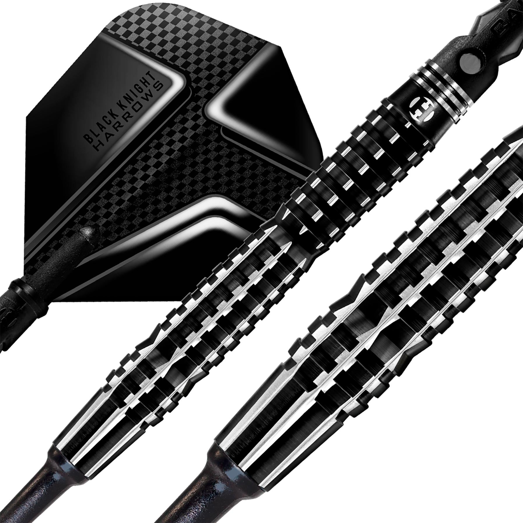 harrows-black-knight-90-tungst-ne-fl-chettes-pointe-souple image 3
