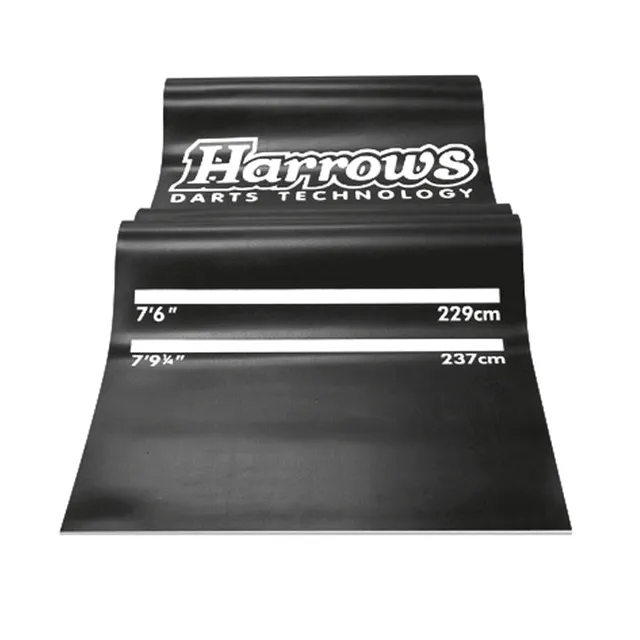 harrows-heavy-duty-rubber-tapis-de-fl-chettes-300-x-65-cm-avec-ligne-de-lancer image 1