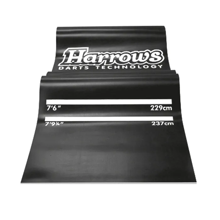 harrows-heavy-duty-rubber-tapis-de-fl-chettes-300-x-65-cm-avec-ligne-de-lancer image 1