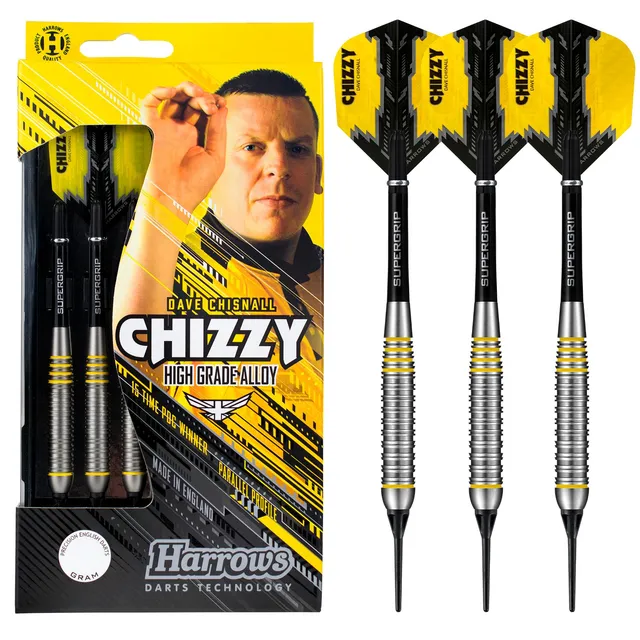 harrows-chizzy-high-grade-alloy-fl-chettes-pointe-souple image 1