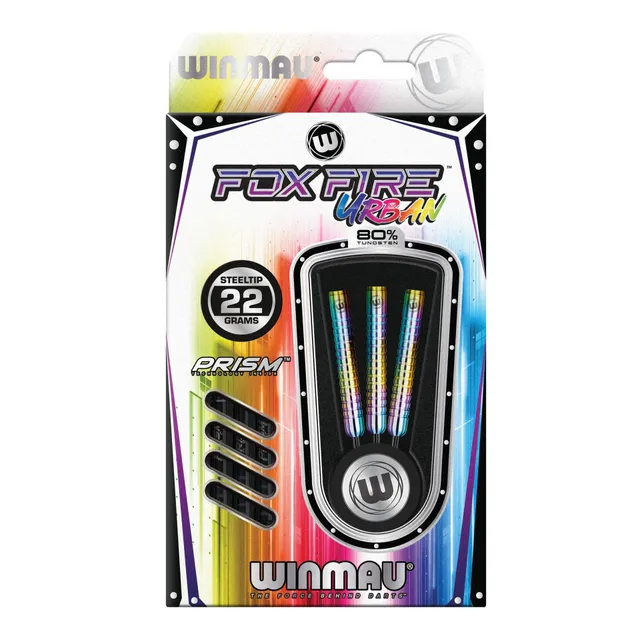 winmau-foxfire-urban-fl-chettes-pointe-acier-profil-parall-le image 1