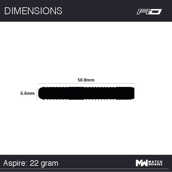 winmau-mvg-aspire-fl-chettes-pointe-acier-michael-van-gerwen image 3