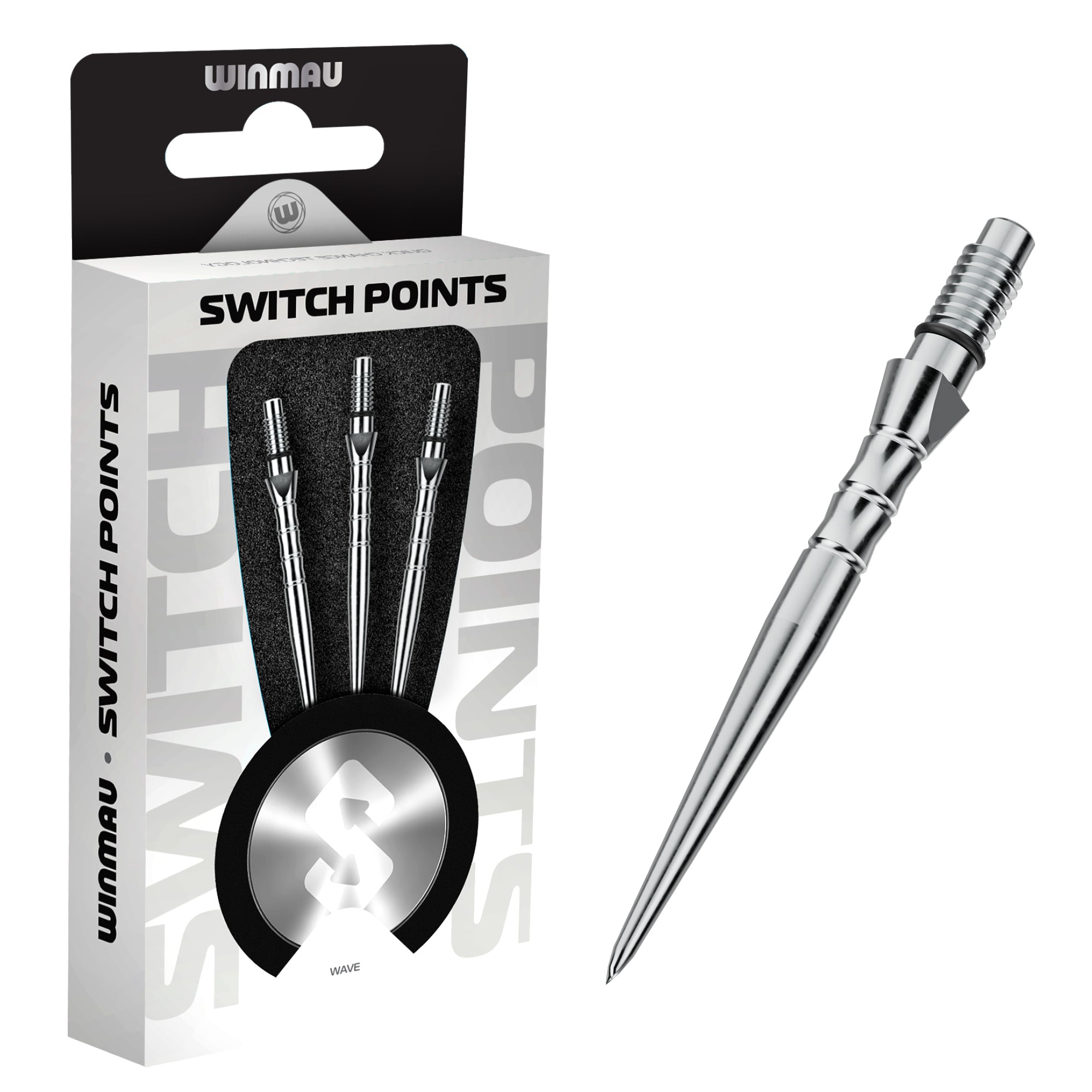 winmau-switch-points-wave-silver-pointes-interchangeables-pour-fl-chettes image 3
