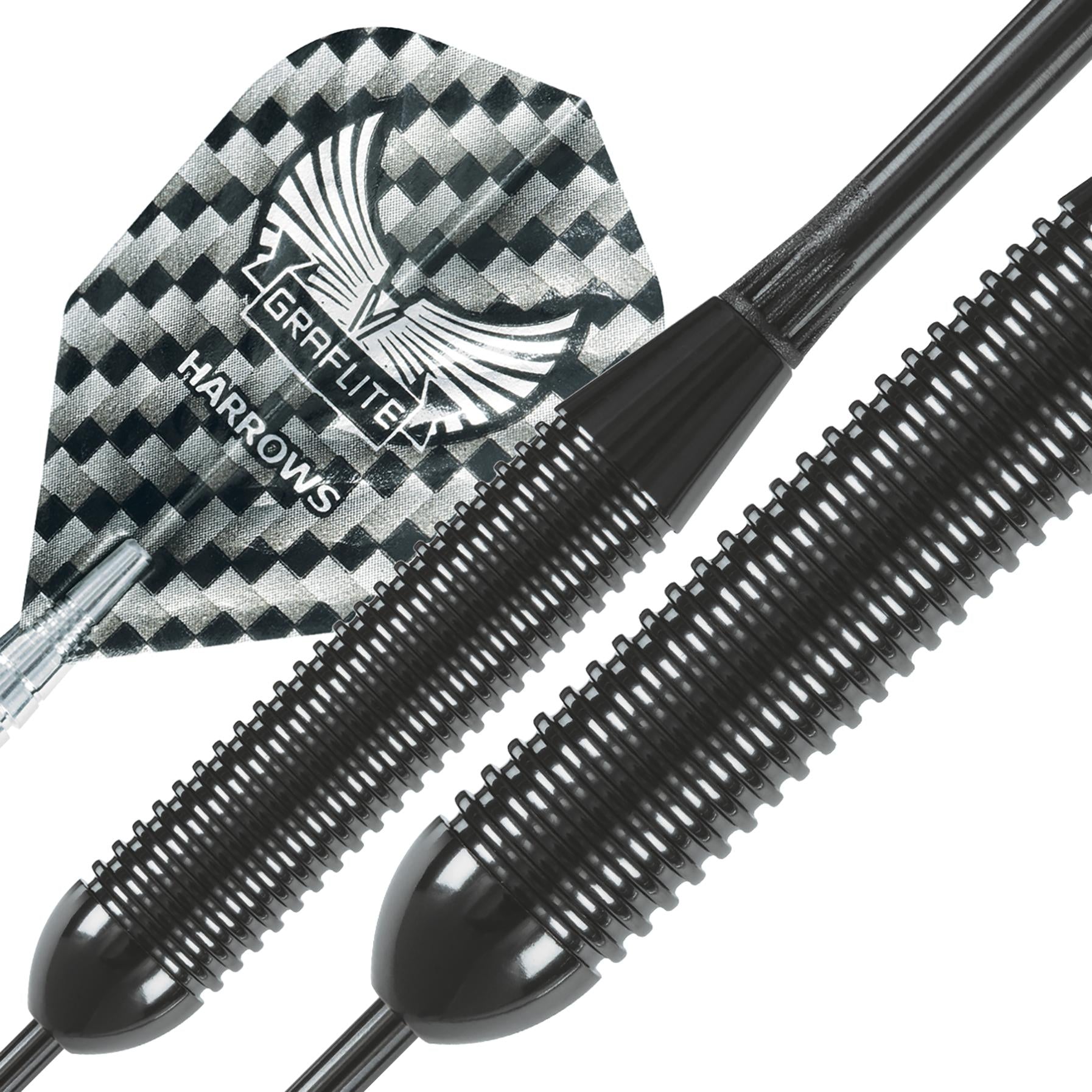 harrows-black-arrow-22g-fl-chettes-pointe-acier image 3