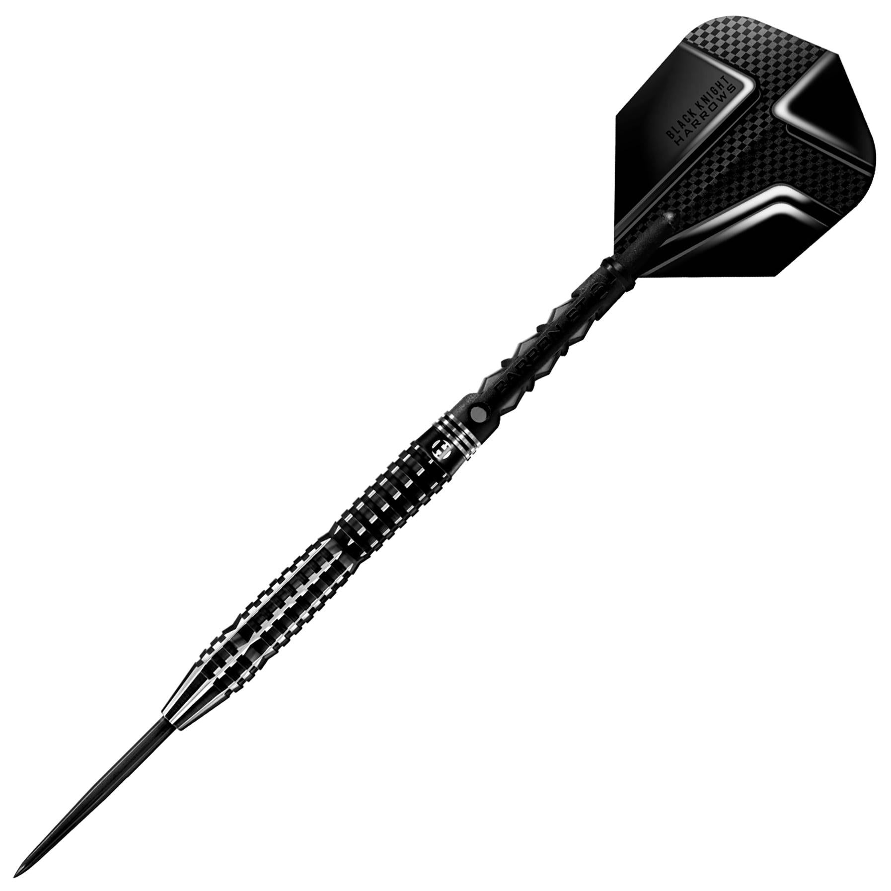 harrows-black-knight-90-tungst-ne-fl-chettes-acier-pointes-fixes-poids-au-choix image 4