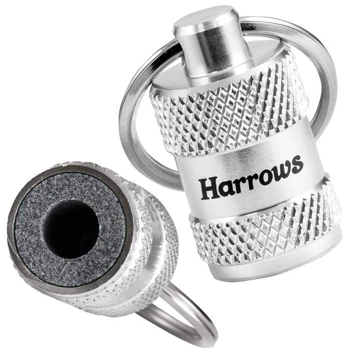 harrows-pro-aiguiseur-pointes-fl-chettes-avec-porte-cl-s image 1