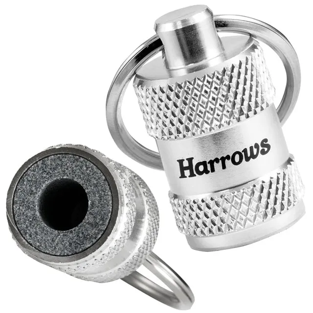 harrows-pro-aiguiseur-pointes-fl-chettes-avec-porte-cl-s image 1