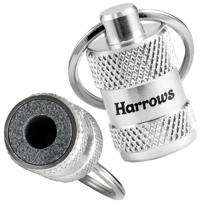 harrows-pro-aiguiseur-pointes-fl-chettes-avec-porte-cl-s image 1