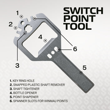 winmau-switch-points-wave-silver-pointes-interchangeables image 7