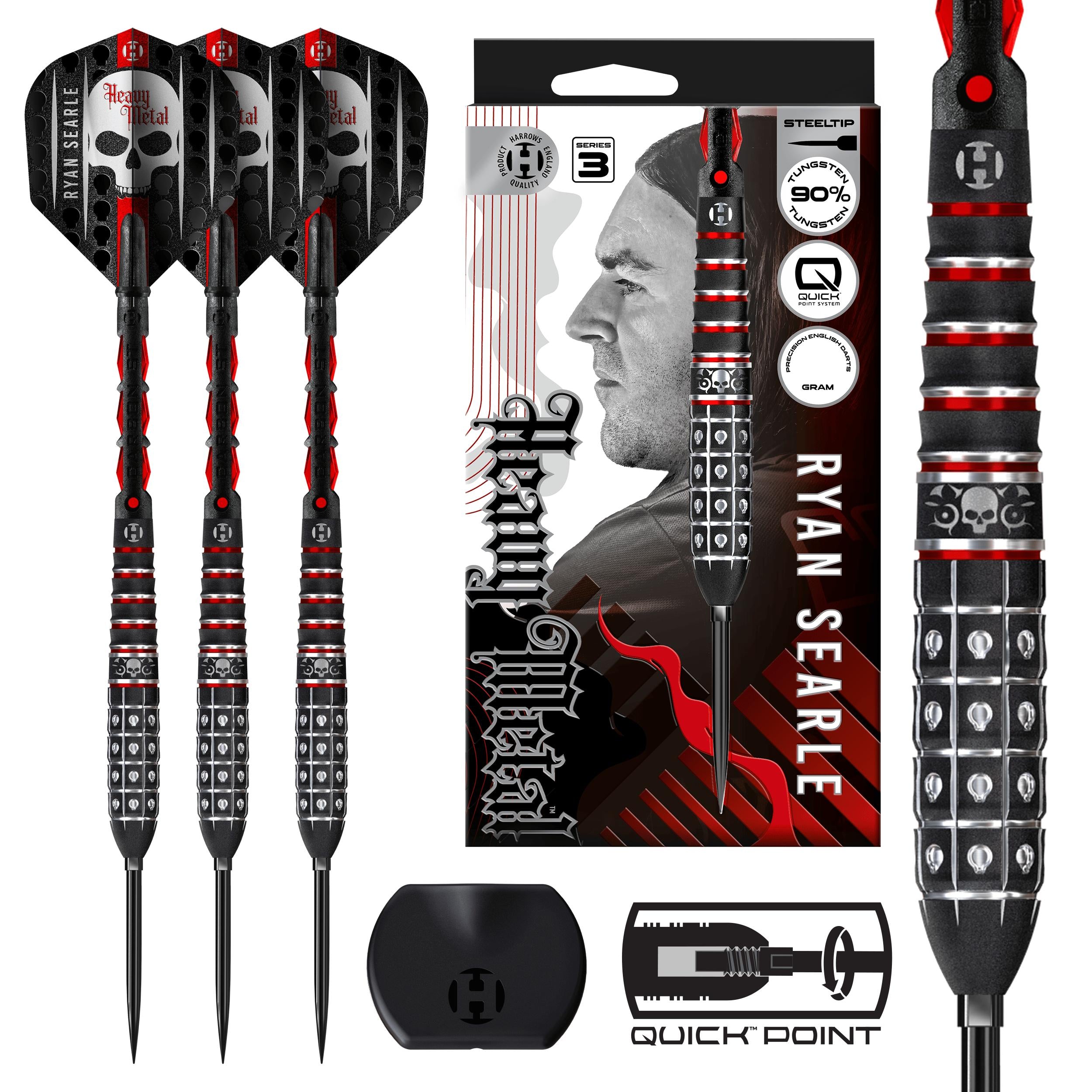 harrows-ryan-searle-series-3-90-tungst-ne-steel-tip-quick-point image 1