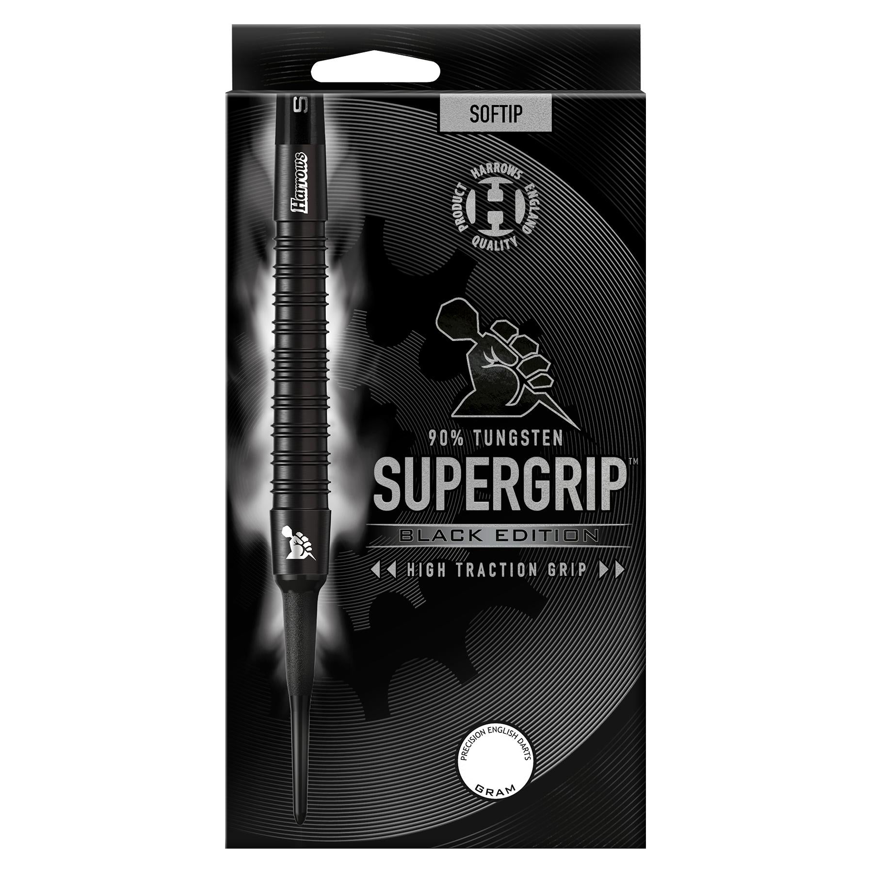 harrows-supergrip-90-black-edition-fl-chettes-pointe-souple image 5