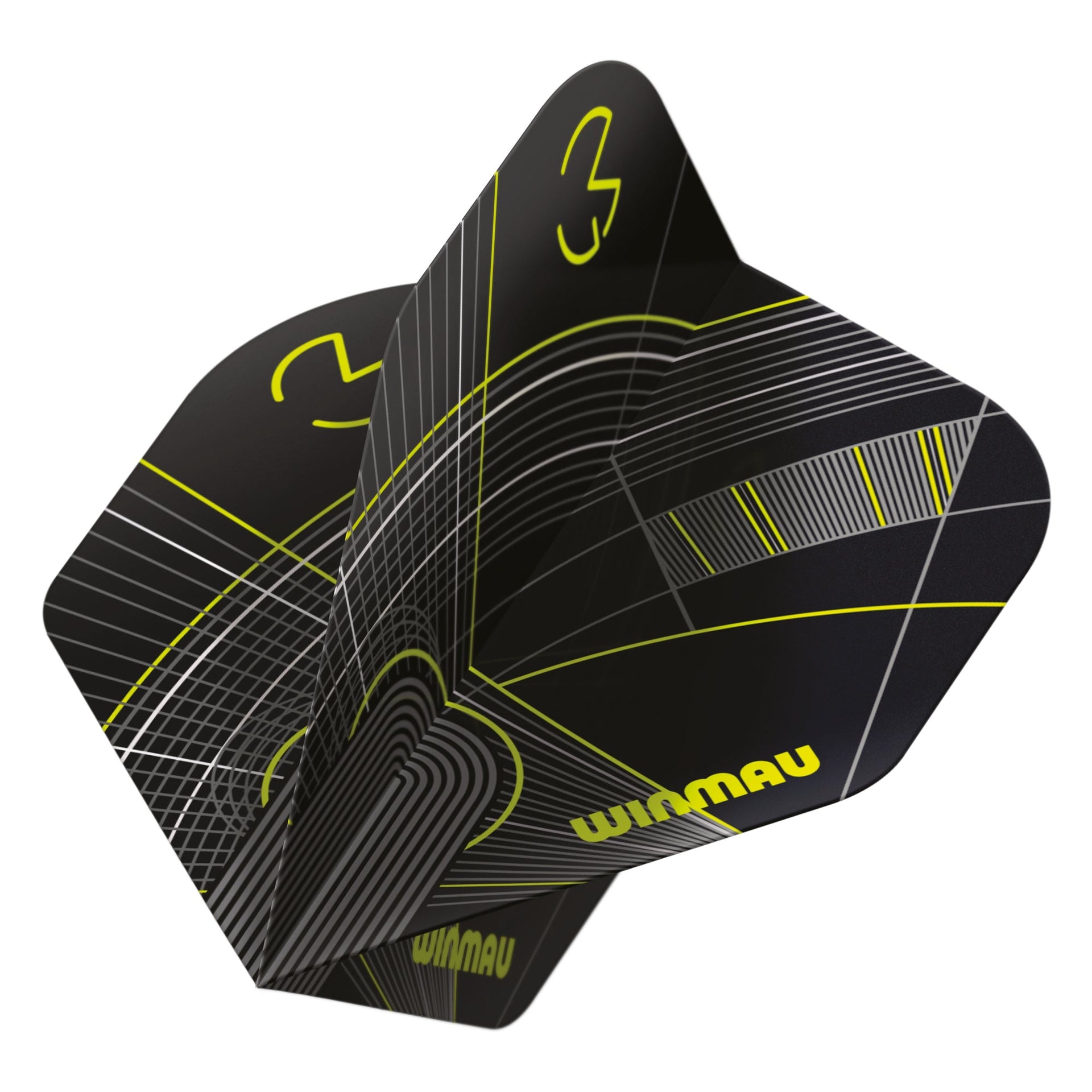 winmau-prism-delta-mvg-black-and-green-vol-es-de-fl-chettes image 1