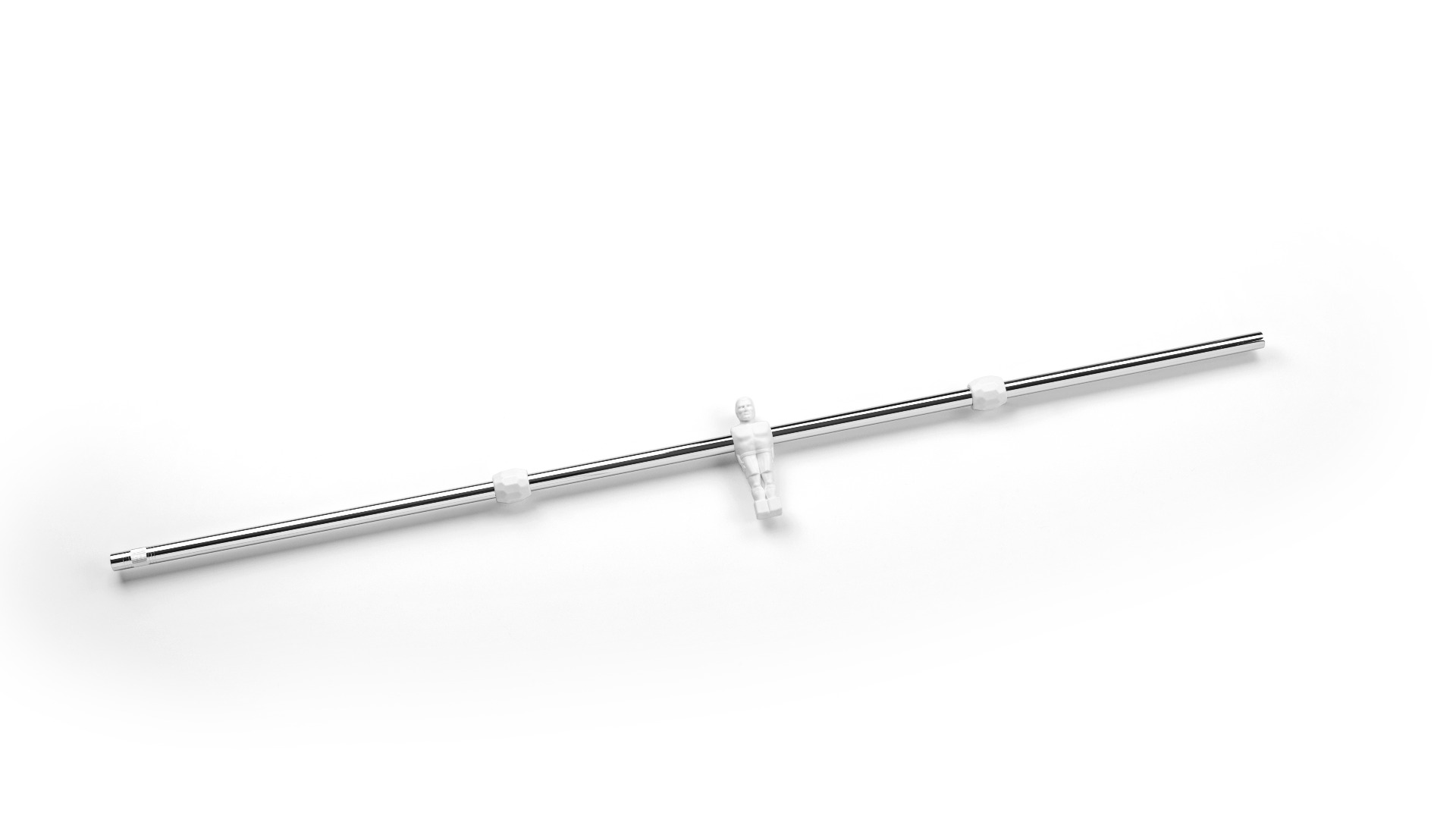 fas-pendezza-barre-1-joueur-passante-16-mm-pour-baby-foot image 5