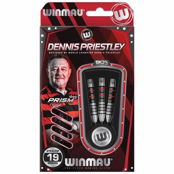 winmau-dennis-priestley-diamond-3-zero-fl-chettes-acier-fusion-grip image 4